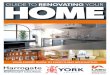 GUIDE TO RENOVATING YOUR HOME · From renovating your home to create that new room you have been dreaming of; fitting new Velux windows for that extra bit of sunlight; upgrading your