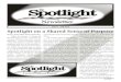 Spotlight Fall 2016 · Spotlight 1 Issue 3 - Fall 2016 Spotlight on a Shared Sense of Purpose By Dr. James Bell, Dean of Faculty While the phrase “a rising tide lift s all boats”