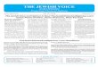 THE JEWISH VOICEthejewishvoiceandopinion.com/wp-content/uploads/June... · 2015. 6. 25. · All advertising in the Jewish Voice and Opinion must conform to the standards of the Orthodox