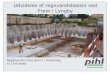 Udvidelse af regnvandsbassin ved Frem i Lyngby...Fokusområder: Assistere byggeledelsen med teknisk assistance, herunder særlig fokus på: • Indfatningsvægge – kontrol med udførelsen