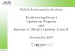 -Public Information Session - Redistricting Project Update ...croppermap.com/henrico/documents/HCPS_Public_Info... · Public Information Session #3: Present Updated DRAFT Redistricting