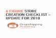 6 FIGURE STORE CREATION CHECKLIST - UPDATE …Figure...If you can easily find 10 targetable interests go and start creating your store If your product does not offer more than 10 targetable