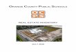 ORANGE COUNTY PUBLIC CHOOLS · 1. REAL ESTATE IN USE - JULY 2020 A. SCHOOLS Facilities Name City Code Yr. Acquired Yr. Open Original Acres Acq. Addt'l Acres Acq. Purchase Price Yr