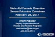 State Aid Formula Overview Senate Education Committee … Aid... · 2017. 3. 1. · operation of a charter school shall be determined initially by ... (traditional vs charter) 2 8