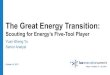 The Great Energy Transitionweb.luxresearchinc.com/hubfs/Lux_Executive_Summit... · Yuan-Sheng Yu Senior Analyst October 18, 2017 . ... New heat pumps for use in buildings generate