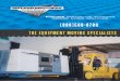 wbmm-sales-brochure-8-5x11Our ˝ eet of medium-duty forklifts enables us to easily move medium to heavy equipment or machinery in both on and o˚ road environments. Heavy-Duty Forklifts