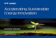 Accelerating Sustainable Energy Innovation · 연간총회이후KPMG와함께“Partnering to Accelerate Sustainable Energy Innovation Project”를실시 %왔다. 이프로젝트의