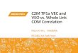 C2M TP1a VEC and VEO vs. Whole Link COM Correlation · Channel and Analysis IEEE 802.3 100 Gb/s, 200 Gb/s, and 400 Gb/s Electrical Interfaces Task Force 5 Channel and reference receiver