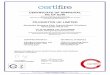 CERTIFICATE OF APPROVAL No CF 5140 · This Certificate of Approval relates to the sizes of Pyroclear® glass shown in the Figures 1 and 2 below, when used in conjunction with the