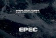 YOUR CHALLENGE, OUR INSPIRATION. - Epec · OUR INSPIRATION. 2 WHAT WE OffER Control system products ... Flexibility and fast time-to-market together with our business model also enables