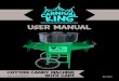 user manual...2 . info@carnivalking.com COTTON CANDY MACHINE with cart MANUAL General Safety Precautions 1. This manual will outline safety warnings and precautions, operating, maintenance