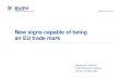 New signs capable of being an EU trade mark - LRV New sign… · Graphic or photographic reproduction containing the views necessary ... Samples not acceptable Specific representation