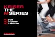 KEISER THE MSERIES - suessmed · Keiser cycles have spawned a following of trainers and facilities worldwide.Now the tradition of fun, effective, easy to maintain cardio continues