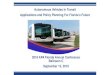 Autonomous Vehicles in Transit Applications and Policy ... · reevaluation. Public transit infrastructure will require changes to accommodate autonomous vehicles. Infrastructure improvements