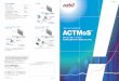 ACTMoS TMTM ACTMoS 主な機能仕様 監視可能なプロセス変数 最大160点※ データサンプリング周期 10秒 プロセスデータアーカイブ時間 最新48時間