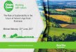 The Role of Sustainability in the future of Ireland’s Agri ... · The Role of Sustainability in the future of Ireland’s Agri-food Business Michael Maloney 23rd June, 2017. Growing