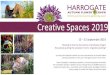 Creative Spaces 2019 - Harrogate Flower ShowCreative Spaces 2019 13 – 15 September 2019 Wanting to test the boundaries of landscape design? How about pushing the accepted ‘norms’