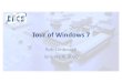 Tour Of Windows 7 - Danbury Area Computer Societydacs.org/downloads/DACS-20100104-TourOfWindows7.pdf · 2010. 1. 4. · Avoid Compatibility Problems DESKTOP hardware 5+ years old