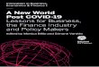 A New World Post COVID-19 Lessons for Business, the ...€¦ · Edizioni Ca’Foscari Innovation in Business, Economics & Finance 1 — A New World Post COVID-19 Lessons for Business,