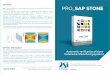 Company PRO SAP STONE · PRO_SAP STONE PRO_SAP STONE is a modulus of FEM software PRO_SAP which allows to check the safety of marble panels and to design anchoring systems of these