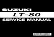 2001 Suzuki LT80K1 Quadsport Service Repair Manual