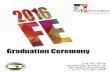 Message from the Chair of the Fé Foundation · Message from the Chair of the Fé Foundation To our graduates: On behalf of the Board of Trustees, I would like to congratulate the