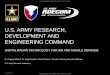 U.S. ARMY RESEARCH, DEVELOPMENT AND ENGINEERING … · 2018. 9. 20. · Dr. Gregory Mitchell, Dr. Abigail Hedden, Daniel Galanos, Theodore Anthony, Brendan McElrone U.S. Army Research