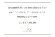 Quantitative methods for economics, finance and managementmy.liuc.it/MatSup/2019/A86050/QMEFM_Lab1b_230919.pdf · Quantitative methods for economics, finance and management 2019/2020