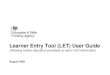 Learner Entry Tool (LET) User Guide · Learner Entry Tool - User Guide (2020 – 2021) Learner HE Information . Allows users, where applicable, to supply information on a learner’s