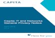 Capita IT and Networks General Privacy Notice · (registered address is 30 Berners Street, Fitzrovia, London, W1T 3LR) Page 4 