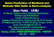 Green Production of Biodiesel and Biofuels With Solid- & Nano … · 2019. 6. 4. · AV of 6.3 and 12.1 mg KOH/g. The catalyst can recycle 4 times with Jatropha biodiesel yield >