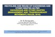 RECYCLING AND REUSE OF HAZARDOUS AND OTHER WASTES … B Sengupta... · RECYCLING AND REUSE OF HAZARDOUS AND OTHER WASTES AS PER HAZARDOUS AND OTHER WASTES (MANAGEMENT AND TRANSBOUNDARY