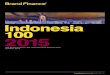 Indonesia 100 2015€¦ · Brand Finance Indonesia 100 October 2015 2. Brand Finance Indonesia 100 October 2015 3. Foreword Brand Finance is dedicated to using brand valuation as