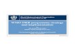 WMO DRR programme strategy and implementation · Example: Documentation of Good Practices and develop Guidelines for Institutional Partnerships in Early Warning Systems Guidelines