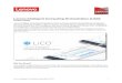 Lenovo Intelligent Computing Orchestration (LiCO) · 2020. 1. 16. · Lenovo Intelligent Computing Orchestration (LiCO) is a software solution that simplifies the management and use