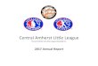 2017 Annual Report · 2017 Season Highlights Another Year of Record Participation… RECORD and Growing Participation • A league-record 667 total registered players • Up from