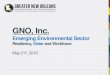 GNO, Inc. · Business Development • Business Attraction ... • GNO, Inc.’s Emerging Environmental Fellow embedded at UNO for six months • Certificate will be offered online