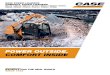 POWER OUTSIDE, COMFORT INSIDE...is introduced on loader backhoes and skid steer loaders: another Case ﬁ rst. 2011 Case launches brand new series of skid steer and compact track loaders