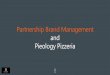 Partnership Brand Management and Pieology Pizzeriapartnershipbrand.com/BeforeWP/images/companies... · •Brand Personality •Brand Essence. Pieology Brand Platforms Brand code to