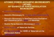 Application of atomic force acoustic microscopybiophys.w3.kanazawa-u.ac.jp/...Microscopy-4.pdf · domains by low-frequency atomic force acoustic microscopy The acoustic image (a),
