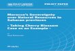 Morocco’s Sovereignty over Natural Resources in Saharan ... · networking between a new generation of decision-makers and entrepreneurs from the government, business and social