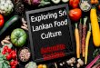 Exploring Sri Lankan Food Culture