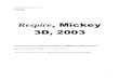 Respire, Mickey 3D, 2003clg-jean-rostand-lamotte-beuvron.tice.ac-orleans-tours.fr/eva/sites/... · Scuptures subaquatiques de Jason de Caires Taylor (2006) Jason deCaires Taylor,