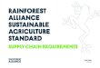 RAINFOREST ALLIANCE SUSTAINABLE AGRICULTURE STANDARD€¦ · INTRODUCTION 4 Reimagining Certification 4 2020 Sustainable Agriculture ... Certificate Holder Risk Profile Contextualization