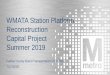 WMATA Station Platform Reconstruction Capital Project ...€¦ · If Federal Employee John takes Metro to work and back home five days/week, he’ll be inconvenienced by platform