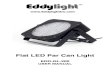Flat LED Par Can - EddyLighteddylight.com/wp-content/manuals/Flat LED Par Can 2015.pdf · 2018. 1. 12. · Flat LED Par Can Light EDD-GL-200 USER MANUAL. 1. Introduction Thank you