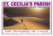 St. Cecilia's Parish · 3/1/2020  · Chestermere, AB TIX OB9). The mission in- cludes rosary prayer, Mass, adoration, inspira- tional talk and music. SFXC Young Adult Lenten Retreat