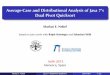 Average-Case and Distributional Analysis of Java 7’s Dual Pivot …aofa2013.lsi.upc.edu/slides/Nebel.pdf · Python Timsort Sorting methods listed on Wikipedia Sorting methods of