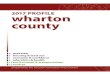 2017 PROFILE wharton county - our region Profile Wharton.pdf · 0% 2% 2% Median Household Income Wharton County has one of the lowest median household incomes in the region. $53,200