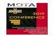 MOTA - CONFERENCE UPDATES · 2019. 8. 24. · CONFERENCE UPDATES NEW: Student Session We will be offering a 1.0 hour student session this year that will cover Job Preparation, Resume
